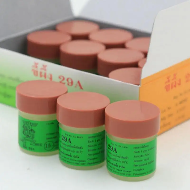 1pcs Thailand Natural Ointment Psoriasi Eczma Cream For Dermatitis Eczema Urticaria Beriberi Skin care