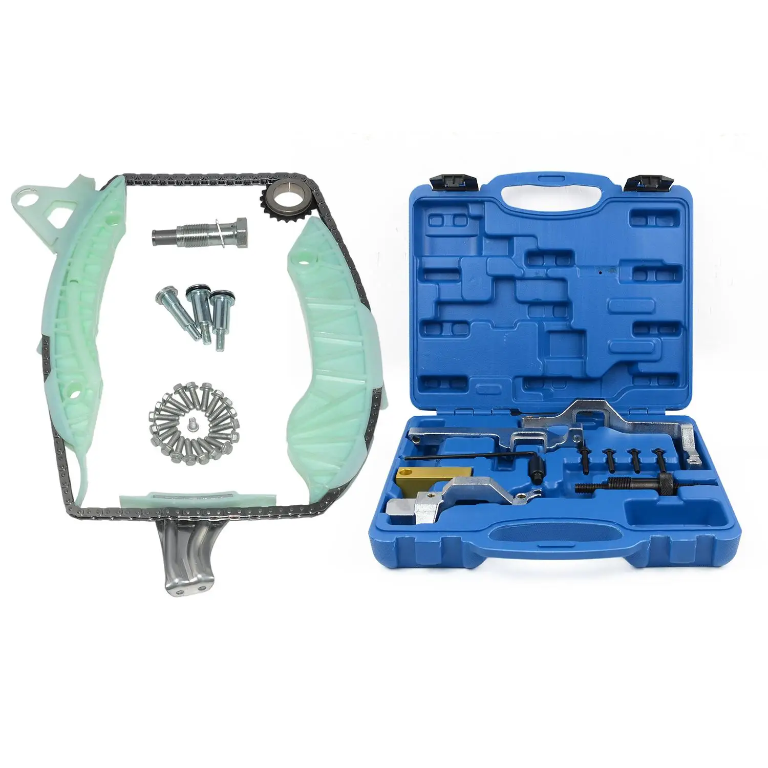 

AP03 Новый 11317607551 комплект цепи синхронизации двигателя + инструменты для мини N12 N16 N18 двигатель R55 R56 R57 R58 R59 R60 R61 для BMW N13E F20 F21