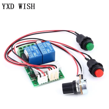 

PWM DC Motor Speed Regulator Controller Board Adjustable Speed Control Reversible PWM Relay Module DC 6V-28V 12V 24V 3A 21kHz