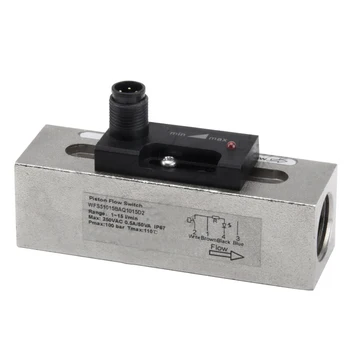 

piston type flow switch water flow sensor switch flow meter water flowmeter magnetic water flow switch for fuel/air/water