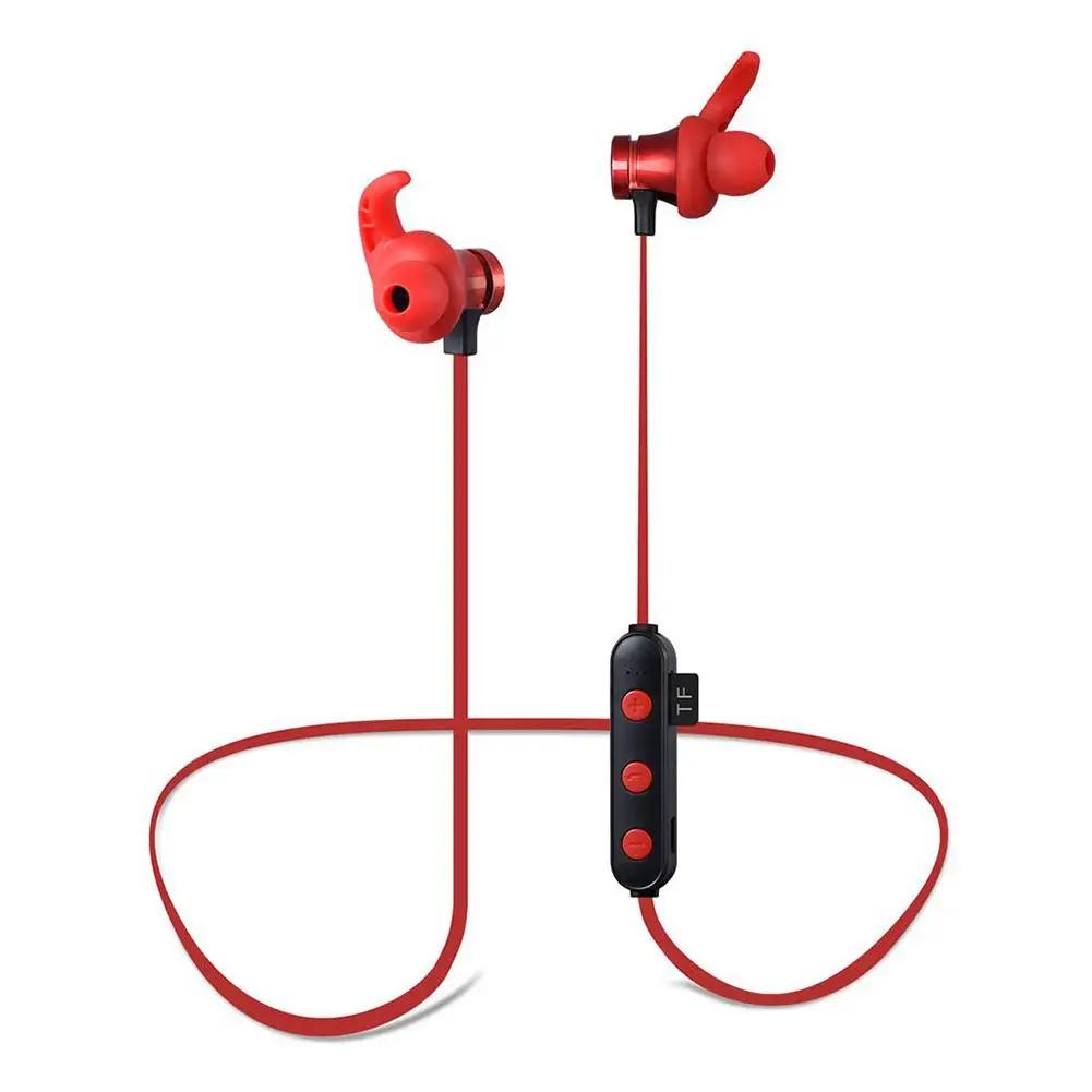 

XT22 Wireless Bluetooth Earphone With SD TF Card Slot Heavy Bass Sports Earbuds Waterproof Sweatproof Stereo Headset With Mic