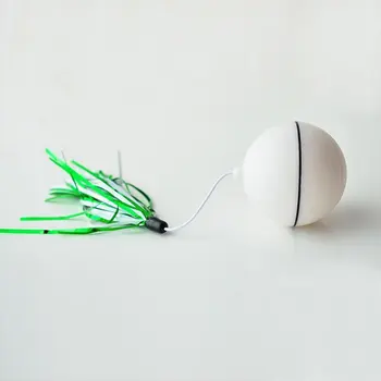 

Electric Rolling Pet Ball Toy Dog Rolling Ball USB Rechargeable LED Flash Jumping Ball Luminous Smart Toys For Dogs
