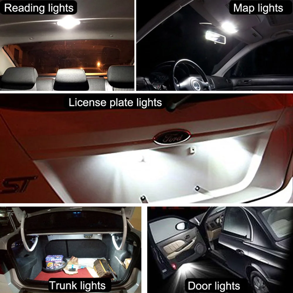 1 шт. 24 в 39 мм 42 мм 44 мм Светодиодная лампа C5W C10W супер яркая 2835 SMD авто Интерьер Купол Карта Лампа Автомобиль Стайлинг свет белый теплый белый