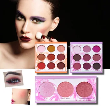 

Scents Coconut palm Eye Shadow set New Beauty Creations CALI Make-up Beach HIGH CD