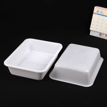 

White Plastic Washbasin Food Barbecue Spicy Hot Dish Kitchen Storage Basin Sinks Factory Direct