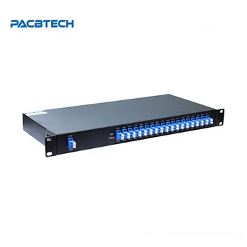 

1 pcs High Isolation 19'1U 100G Optical 18ch CWDM MUX and DEMUX Module