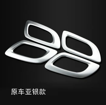 

CHROME INNER DOOR HANDLE COVER TRIM BEZEL FRAME BOWL FOR CITROEN 2010 2011 2012 2013 2014 2015 2016 C4 L MK2 LF1