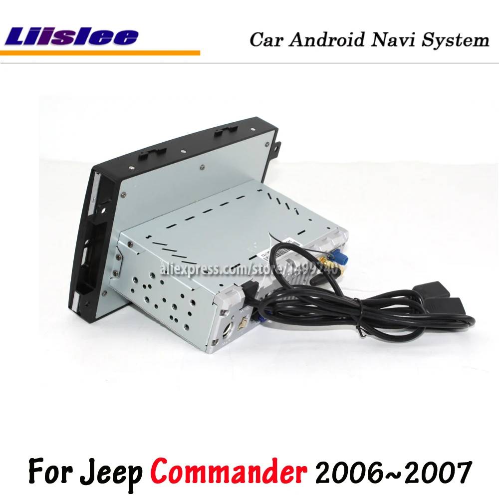 Cheap Liislee Android 8.0 For Jeep Commander 2006~2007 Car Stereo Radio Carplay Screen Video GPS Navigation Multimedia No DVD Player 3