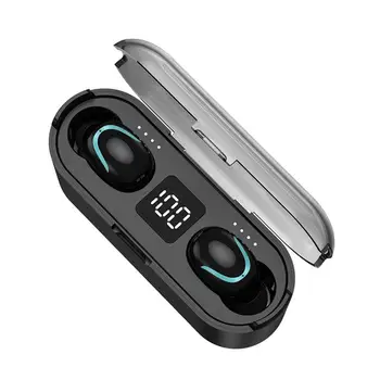 

Fashion Mini In-ear Waterproof Wireless Earphones Stereo Sport Wireless Headphones Earbuds Headsets with Charging Case