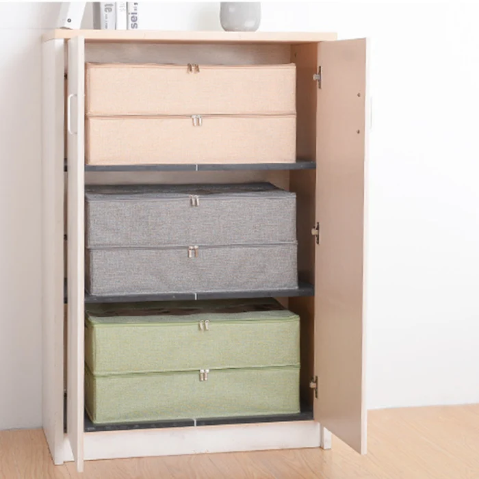 Foldable Waterproof and Dustproof Storage Shoe Box Washable Storage Box Bedroom Bed Bottom Debris SNO88