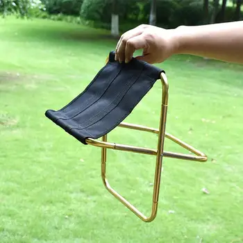 

Portable Folding Chair Bench Hiking Picnic BBQ Outdoor Small Seat Practical Fishing Chair for Travel Camping Outdoor Garden