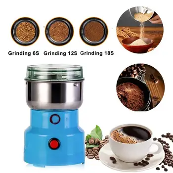 

Coffee Grinder Portable Pepper Machine Home Barley Powder Machine Multifunction Stainless Steel Household Dry Grain Mill Grinder