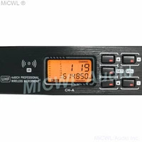 MICWL-Système de 4 microphones sans fil UHF, 4 choix dynamiques, pour karaoké, scène, église, fête de famille 6