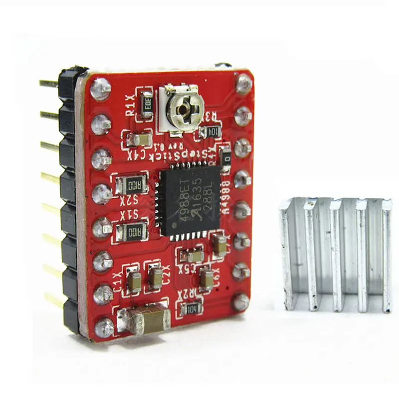 5 шт. A4988 шаговый двигатель драйвер модуль 3d принтер Polulu StepStick RAMPS RepRap VH99