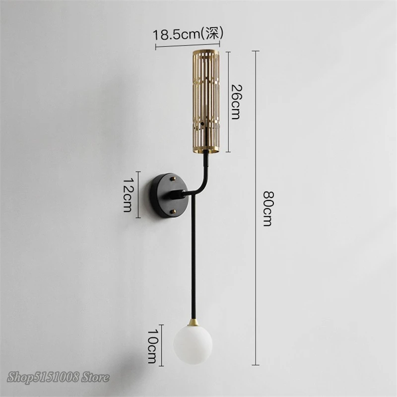 Moderne Ins Led Wall Lampen Nordic Woonkamer Wandkandelaar Creative Spiegel Front Light Wandlampen Gangpad Slaapkamer Decor Armaturen