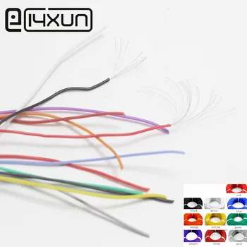 

50metre 30AWG Silicone Wire Ultra Flexiable Cable 0.055mm2 High Temperature Test Line Wire for 1.0mm Terminal Connector