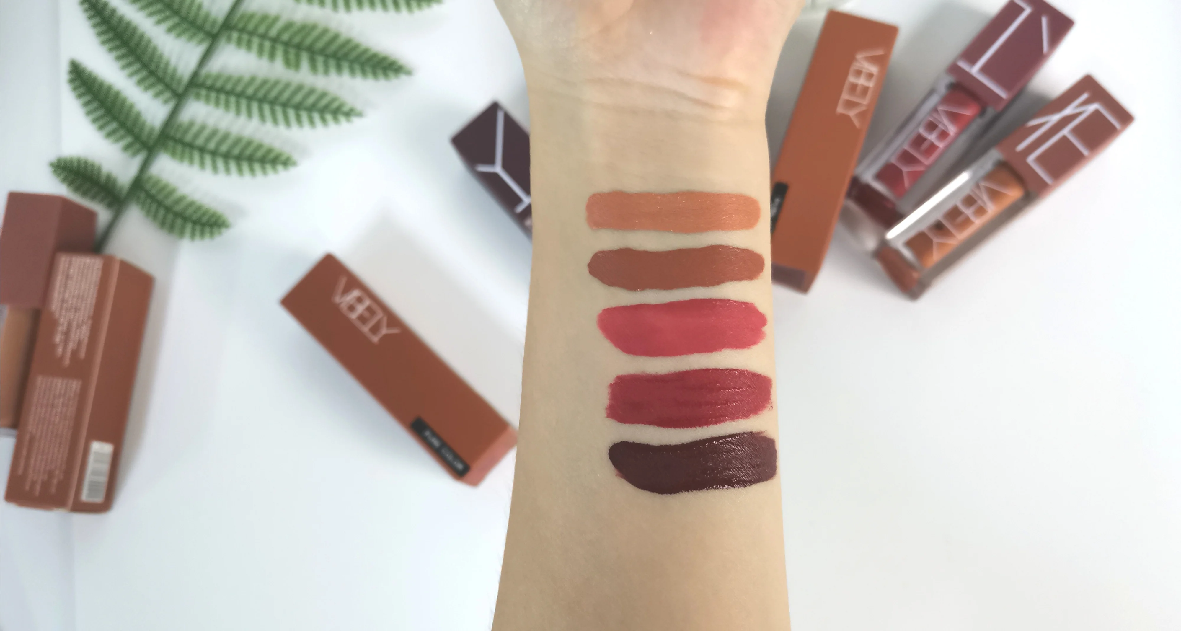 5 шт. матовый водостойкий блеск для губ 8202|Блеск губ| |