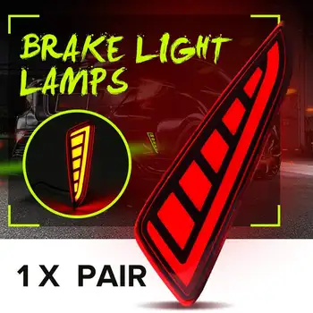 

Car Styling LED Reflector driving Rear Fog Lamp Rear Bumper Light Brake Lights For Toyota CH-R C-HR CHR 2016 2017 2018 2019