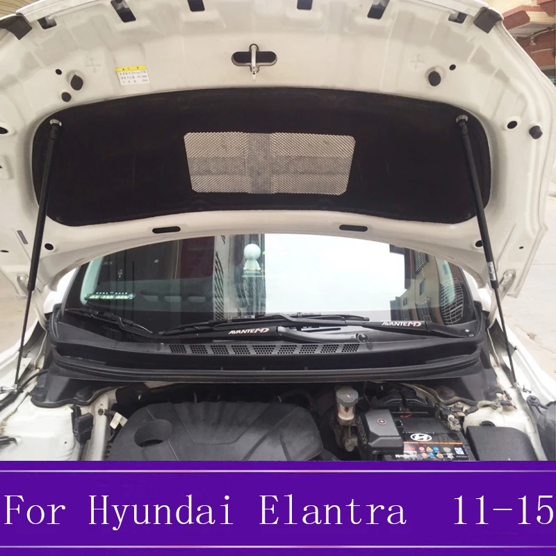 Подходит для Hyundai Elantra MD накладка на капот автомобиля Поддержка подъемник амортизатор стойки стержня автомобиля-Стайлинг Аксессуары 2011
