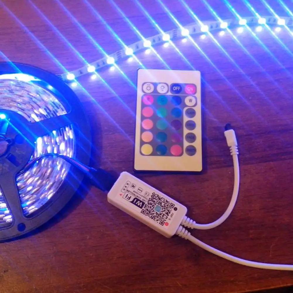 Covenient Мини Bluetooth WiFi светодиодный RGB/RGBW контрольный Лер для смартфона приложение Беспроводное управление Светодиодный светильник с панелью