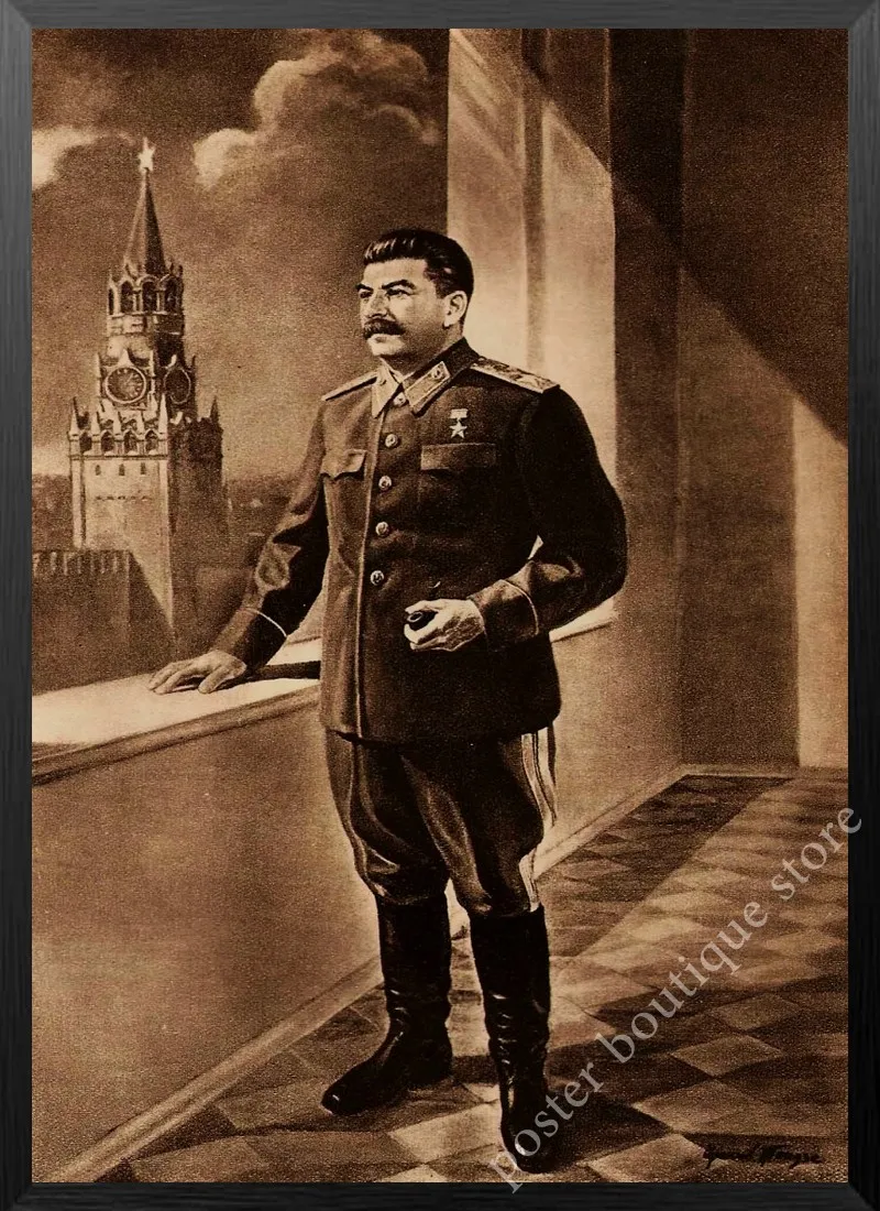 Вторая мировая война, ленинистская политика, советское соединение, ретро-плакат CCCP, крафт-бумага, настенные декоративные винтажные купить 3 получить 4