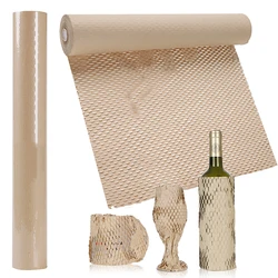 Tissue Paper Wrapping Material For Flowers Wedding Birthday Party Art Craft Handmade Honeycomb Brown Kraft Packaging Paper