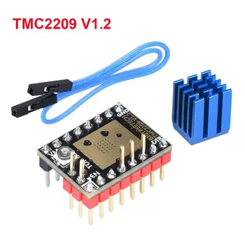 

TMC2209 V1.2 Stepper Motor Driver UART Silent StepSticks 3D Printer Parts For Ender 3 SKR V1.3 V1.4 mini E3 Motherboard
