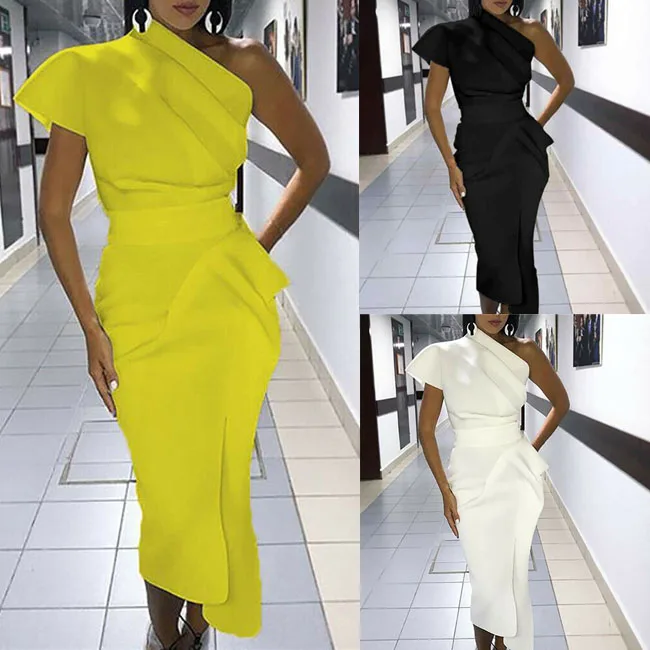 short sleeve bodycon maxi dress