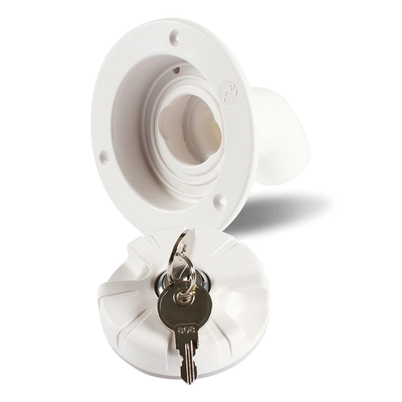 Water Fill Hatch Inlet Gravity Fresh Water Fill Hatch Inlet Filter Lockable for RV Boat Camper Trailer Caravan Accessories