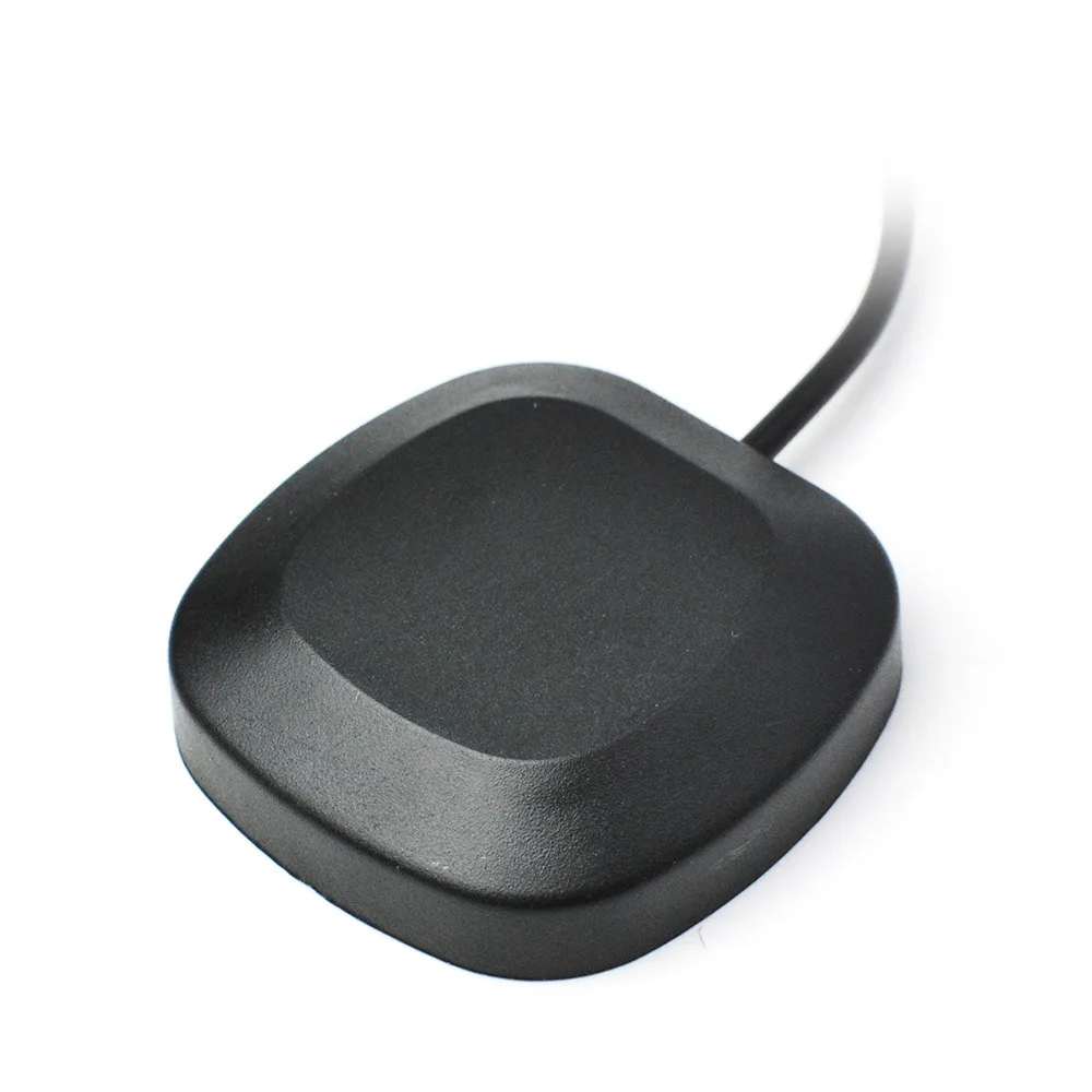 Superbat 1575.42MHz GPS Active Antenna External Aerial SMA Male for GPS Receivers Mobile Application Compact Size 46.5x46.5x12mm