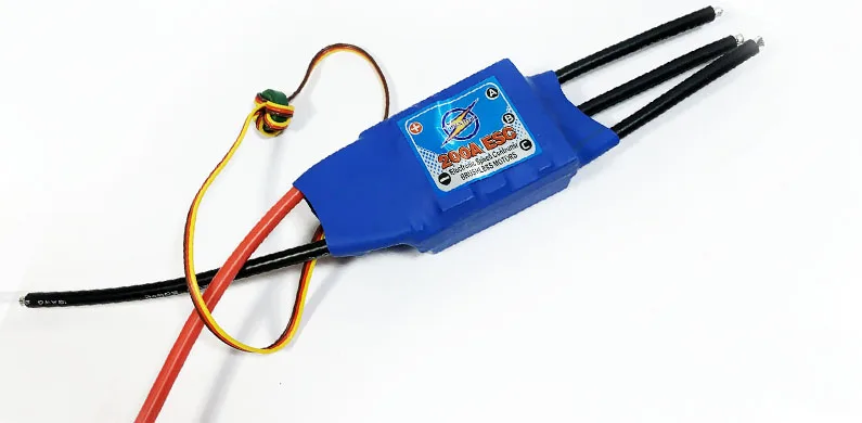 200A бесщеточный двигатель ESC Скорость управления 5 V/3A BEC Outrunner бесщеточный двигатель ESC BEC 200A