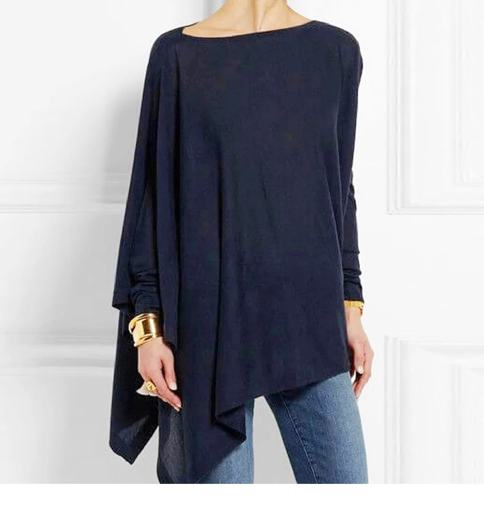 Cotton Irregular Womens Tops And Blouses Casual O Neck Long Sleeve Top Female Tunic 2019 Autumn Spring Plus Size Women's Blouse H3b4e40c90d5946578a3040a972dcffacf