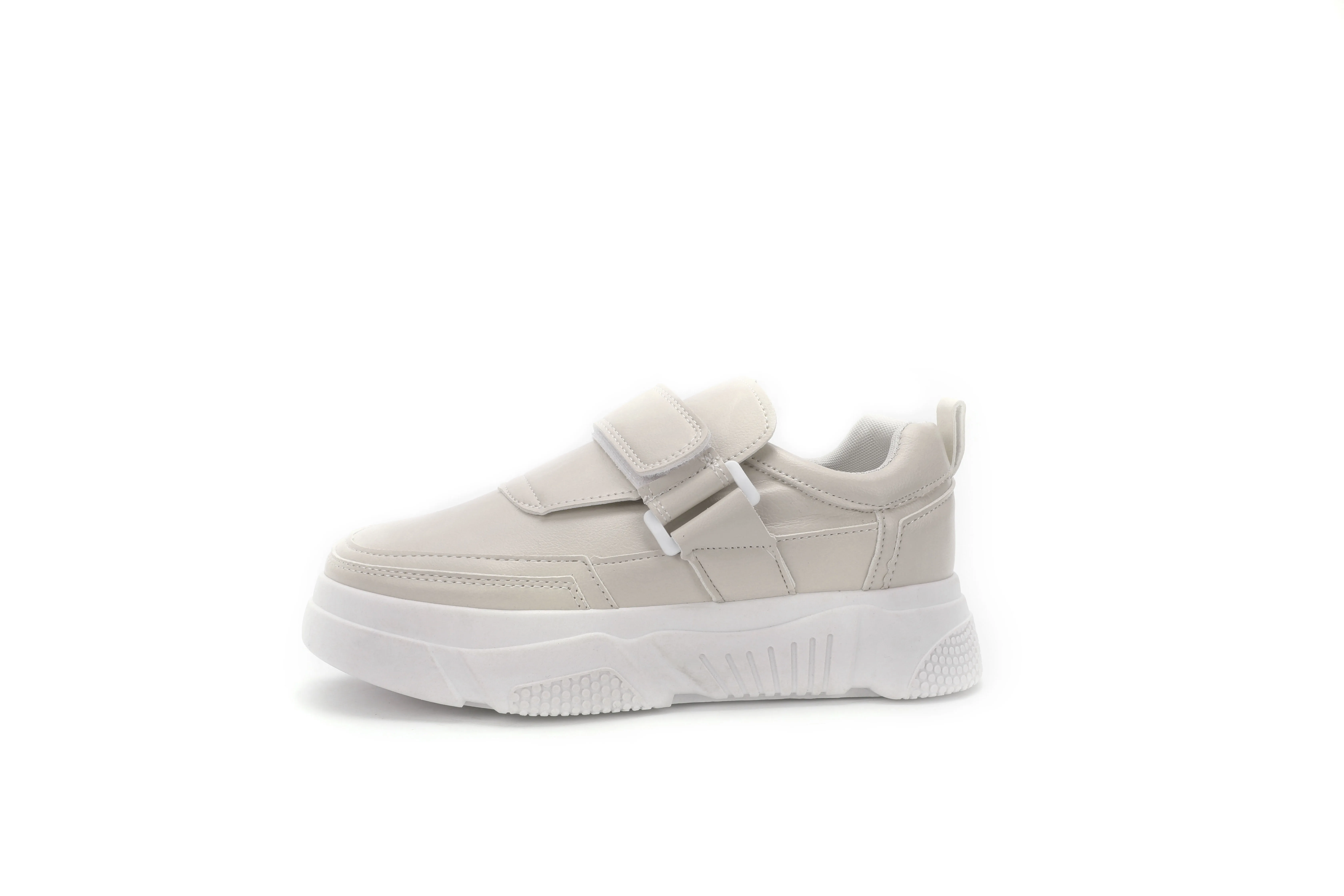 white high platform sneakers