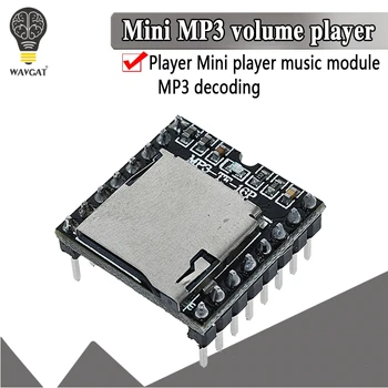 

Mini MP3 Player Module TF Card U Disk Mini MP3 Player Audio Voice Module Board For Arduino DF Play Wholesale