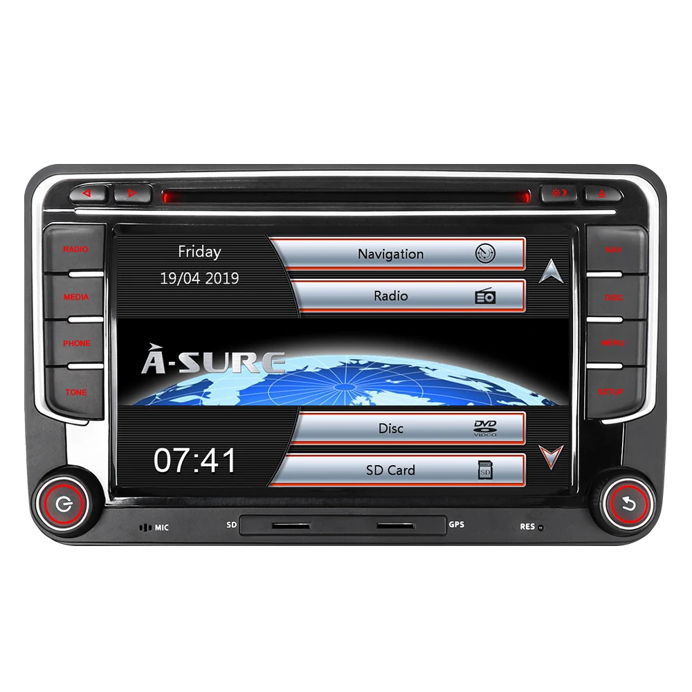 Cheap A-Sure Car Multimedia player 2 Din Car DVD For VW/Volkswagen/Golf/Polo/Tiguan/Passat/b7/b6/SEAT/leon/Skoda/Octavia Radio GPS DAB 1 Cheap A-Sure Car Multimedia player 2 Din Car DVD For VW/Volkswagen/Golf/Polo/Tiguan/Passat/b7/b6/SEAT/leon/Skoda/Octavia Radio GPS DAB 1