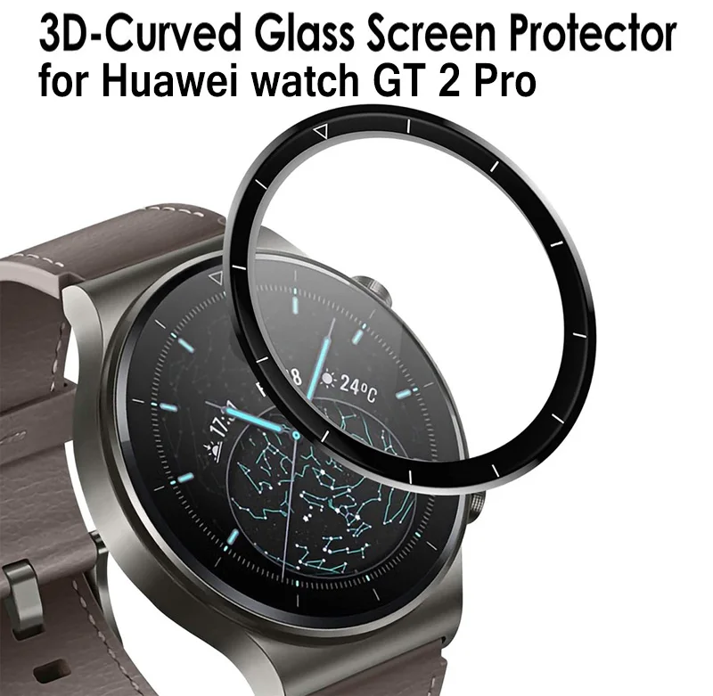 3D Curved Screen Protector for Smartwatch - Premium Protective Film Accessory