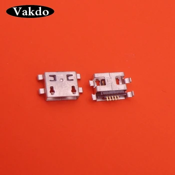 

50pcs Micro USB jack socket Charging Port for Xiaomi Hongmi Red Mi Note Connector Charger 5pin B type Female replacement repair