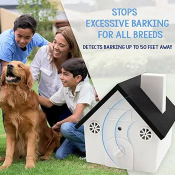 

Outdoor Ultrasonic Anti-barking Device Pet Dog Bark Control Sonic Silencer Dog Trainings Tools