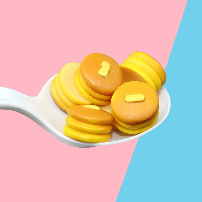 5/10 Pcs Mini Bread Cake for 1:12 doll house Miniature Pretend Play Kitchen Food Accessories Toy