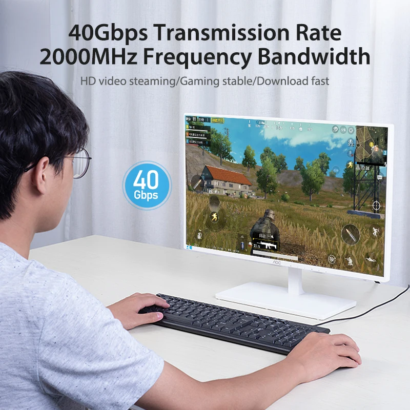 Cat8 Ethernet кабель RJ45 8P8C сетевой 2000 МГц высокое Скорость патч 25/40 Гбит/с Lan для