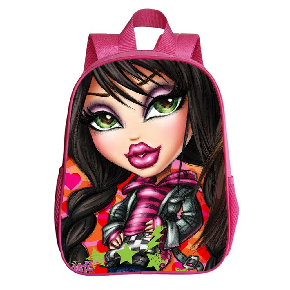 Bratz Backpack Children Funny Cartoon Kindergarten Mini Rucksack Baby Boys Girls Kids Anime Knapsack Mochila Bratz Cosplay
