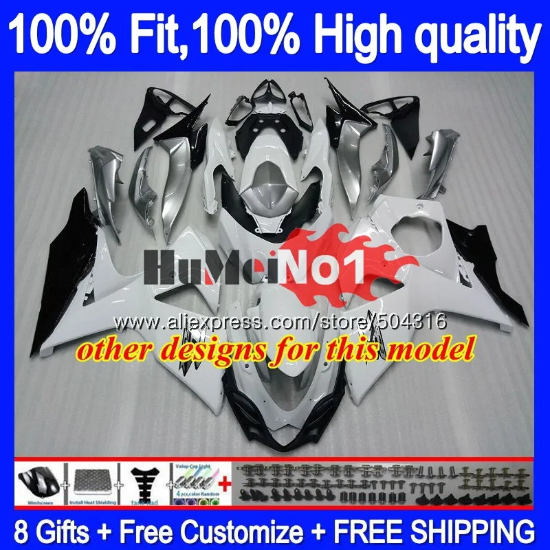 Инъекции для SUZUKI GSX-R1000 GSXR 1000 K9 23MC. 1 синий GSXR1000 2009 2010 2011 2012 2013 09, 10, 11, 12, 13 лет, 16 обтекатель oem