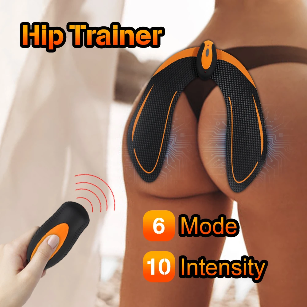

EMS Micro Technology Hip Trainer Buttocks Lifting Muscle Stimulator Unisex Fitness Slimming Body Shaping Massager Equipment