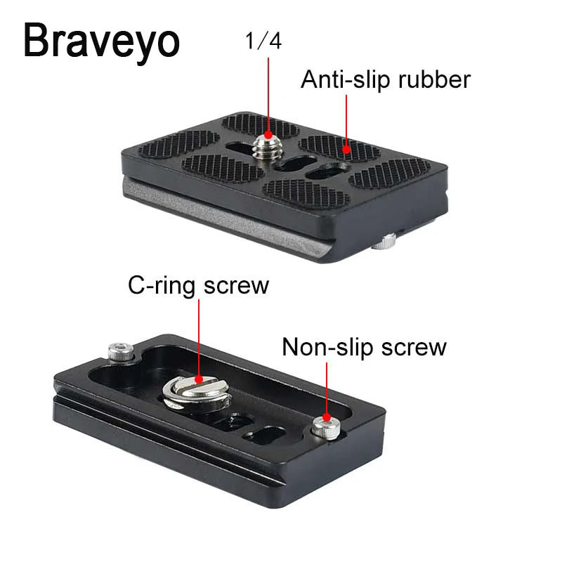 Dslr Camera Tripod Plate Quick Release Adapter Base Camera Plate Mount 40 50 60 70mm for Dslr Arca Swiss Ballhead Tripod camera tripod plate,camera tripod adapter,camera mount plate,camera base plate,tripod adapter mount