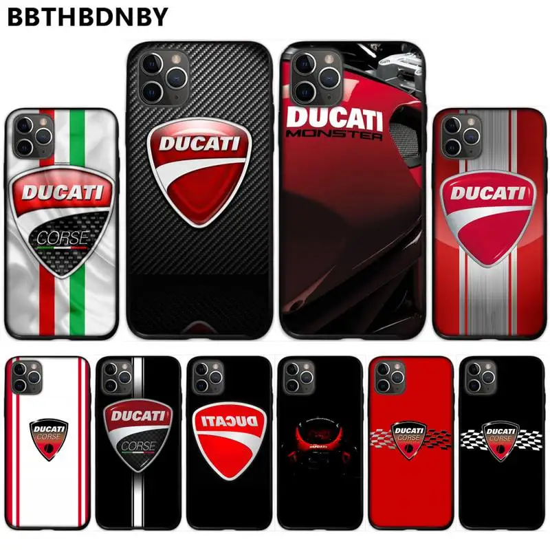 Ducati Corse Logo Soft Phone Case Cover For Iphone 5 5s Se 5c 6 6s 7 8 Plus X Xs Xr 11 Pro Max Phone Case Covers Aliexpress