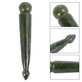 

Natural Jade Muscle-Poking Stick For Reinforcement Facial Beauty Acupoint Massage Stick Acupunctur Stimulator Scraping Therapy