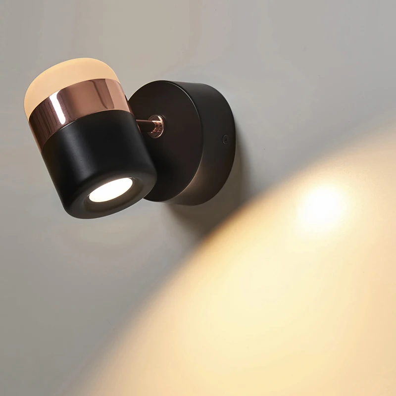 

nordice wandlamp iron corridor bedside living room espelho cabecero de cama