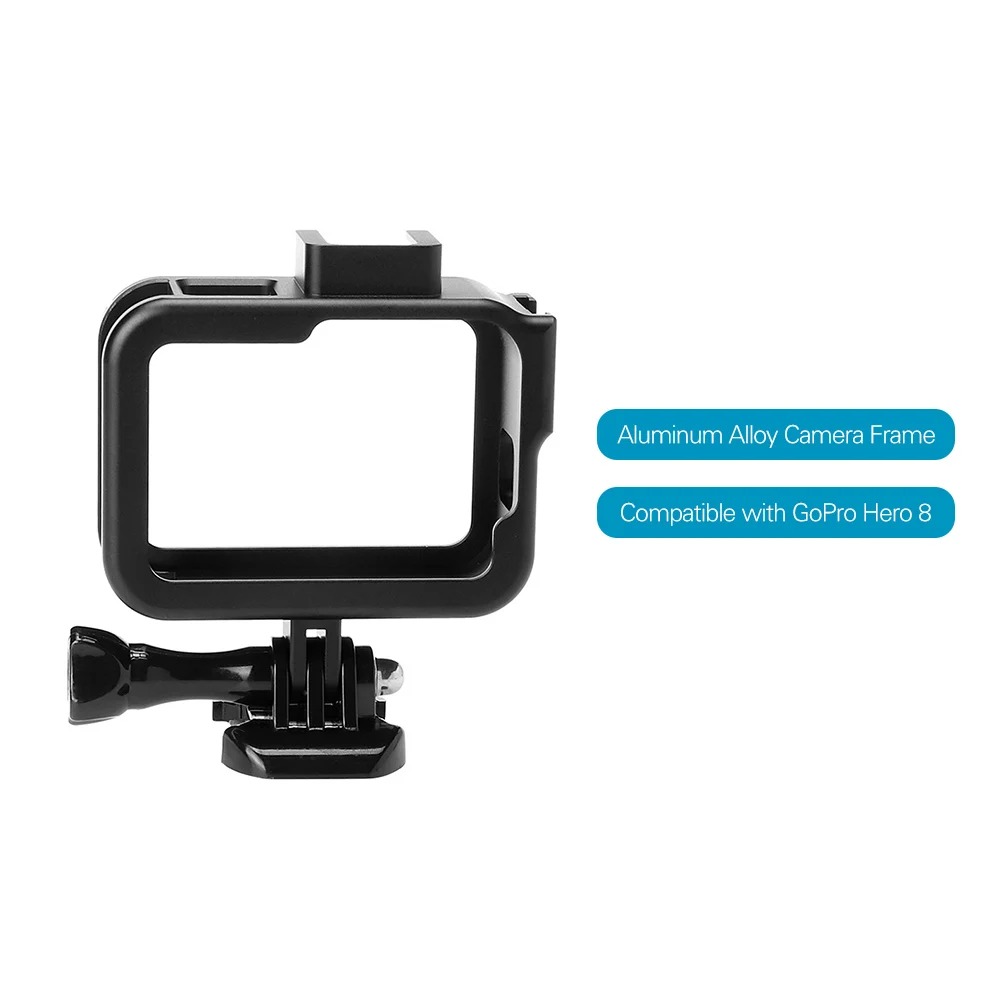 Защитный Водонепроницаемый чехол для дайвинга для GoPro Hero 8 Black camera s аксессуары из алюминиевого сплава