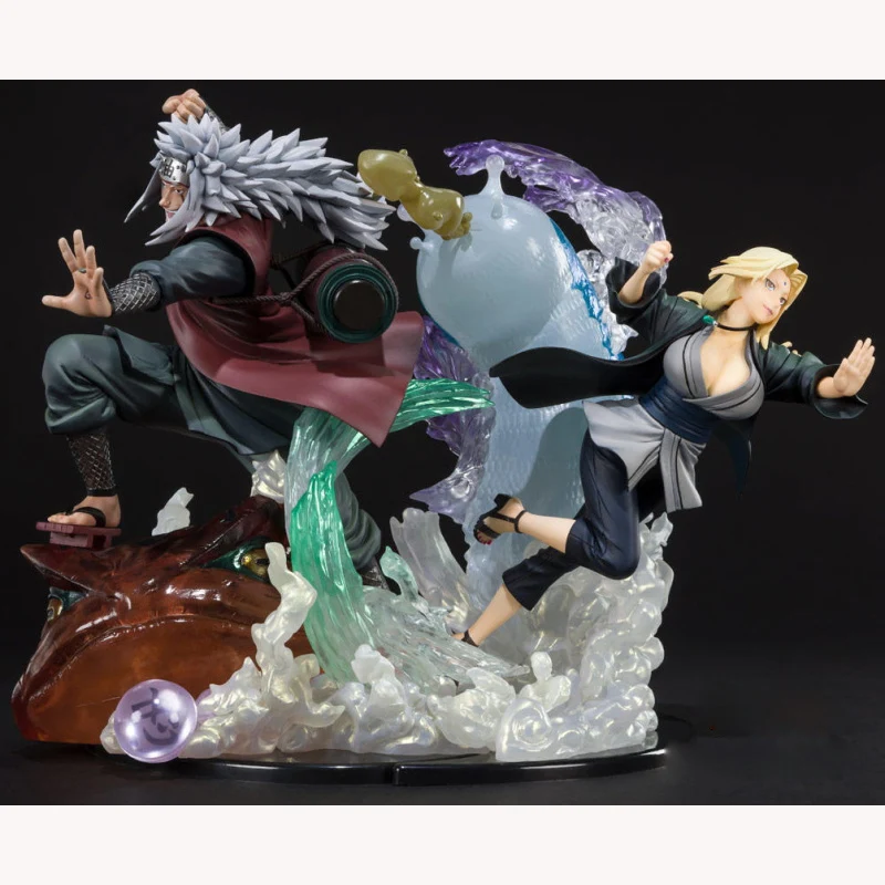 Экшн-фигурка из ПВХ Три терпеть драгоценные камни Jiraiya Tsunade Orochimaru Коллекционная