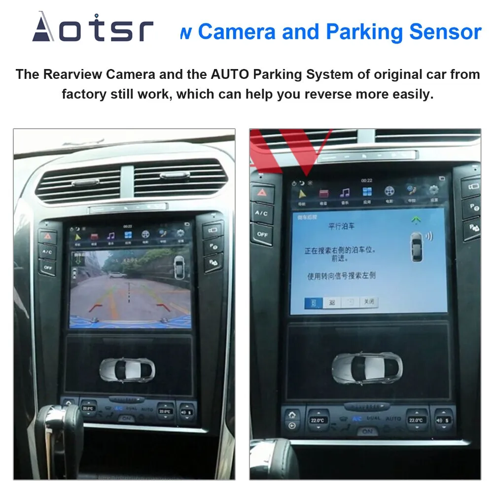 Автомобильный мультимедийный плеер PX6 4 Гб + 64 ГБ стиль Tesla Android 9 0 для Ford Explorer 2011 GPS
